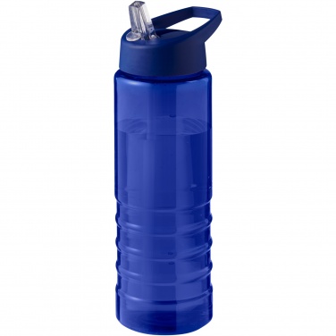 Logo trade advertising products image of: H2O Active® Eco Treble 750 ml spout lid sport bottle 