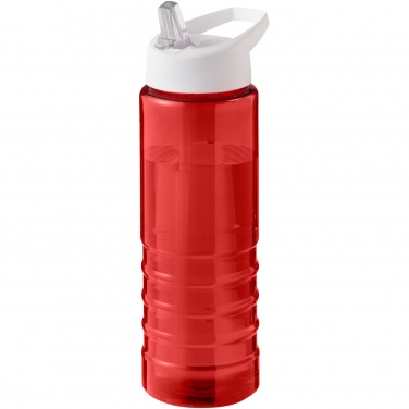 Logo trade promotional merchandise photo of: H2O Active® Eco Treble 750 ml spout lid sport bottle 