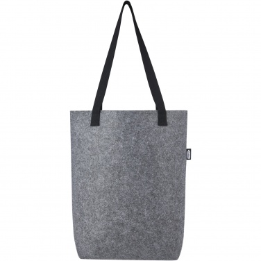 Logotrade promotional product image of: Felta GRS recycled felt tote bag with wide bottom 12L