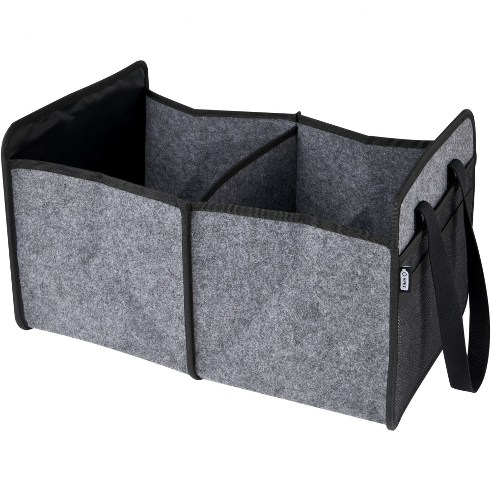 Logo trade promotional gift photo of: Felta GRS recycled felt foldable car organiser