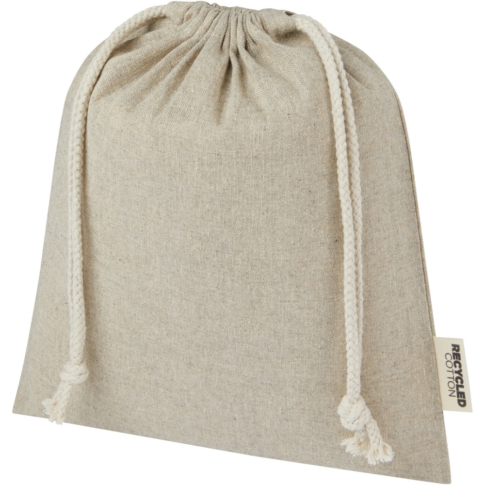 Logotrade promotional product image of: Pheebs 150 g/m² GRS recycled cotton gift bag medium 1.5L