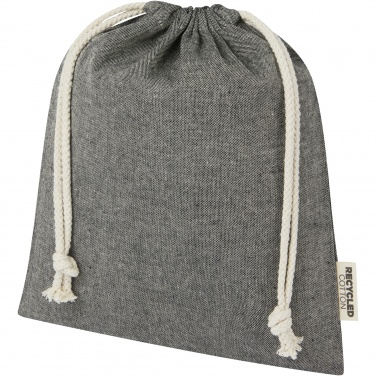 Logo trade business gifts image of: Pheebs 150 g/m² GRS recycled cotton gift bag medium 1.5L