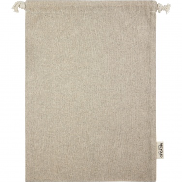 Logotrade promotional items photo of: Pheebs 150 g/m² GRS recycled cotton gift bag large 4L