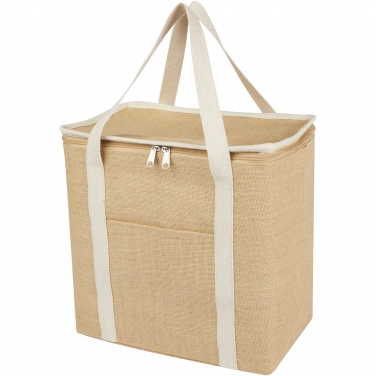 Logo trade advertising product photo of: Juta 300 g/m² jute cooler bag 19L