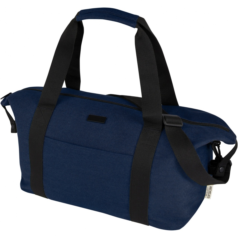 Logotrade promotional product picture of: Joey GRS recycled canvas sports duffel bag 25L