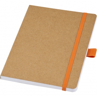 Logo trade corporate gift photo of: Berk recycled paper notebook