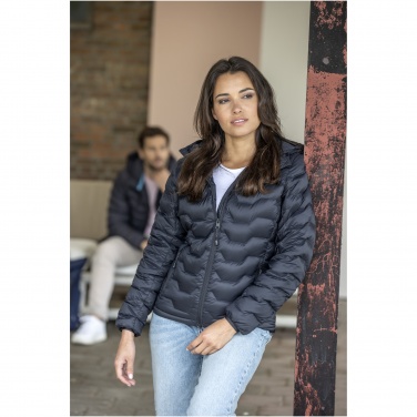 Logo trade promotional merchandise photo of: Petalite women's GRS recycled insulated down jacket