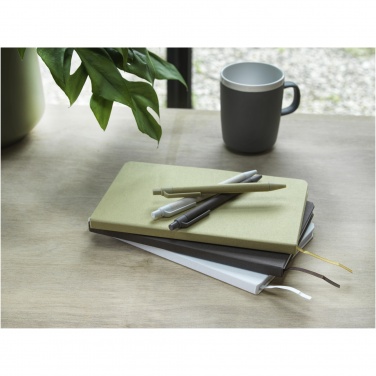 Logotrade business gift image of: Fabianna crush paper hard cover notebook
