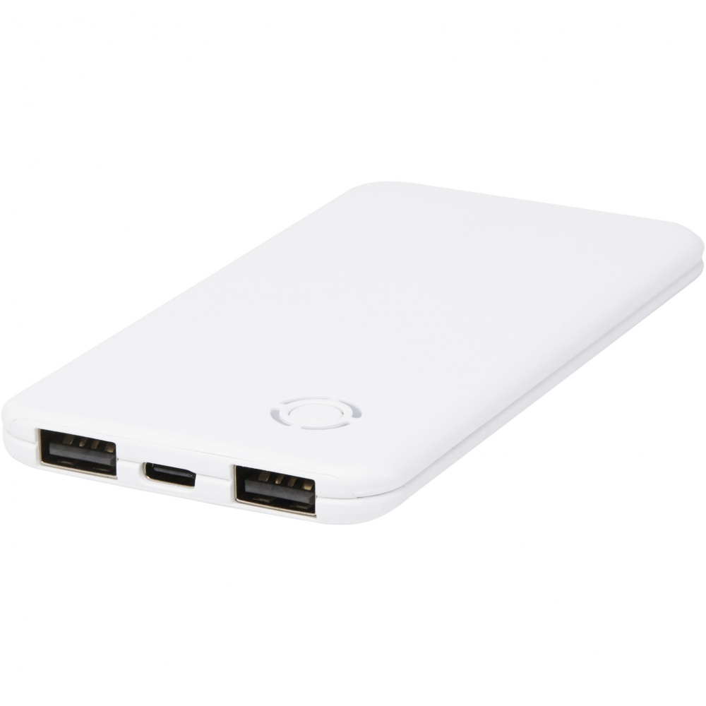 Logotrade business gifts photo of: Slender 4000 mAh slim dual power bank