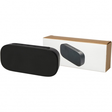 Logo trade business gifts image of: Stark 2.0 5W recycled plastic IPX5 Bluetooth® speaker
