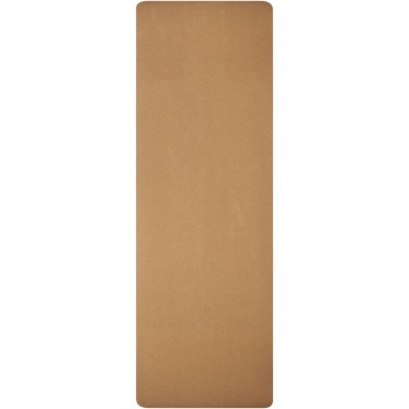 Logo trade corporate gifts image of: Trikona cork yoga mat