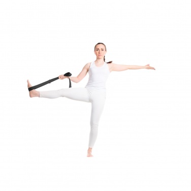 Logotrade advertising products photo of: Virabha RPET yoga strap