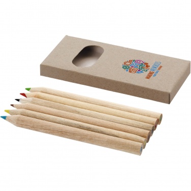 Logotrade promotional products photo of: Artemaa 6-piece pencil colouring set
