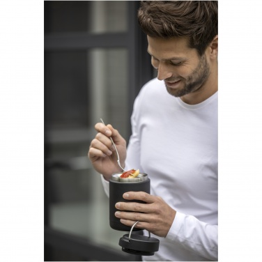 Logo trade promotional gift photo of: Doveron 500 ml recycled stainless steel insulated lunch pot