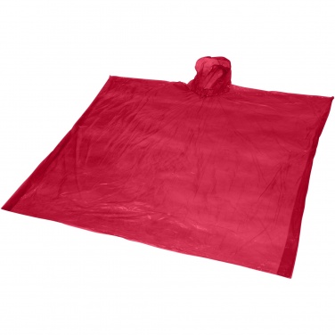 Logotrade promotional merchandise picture of: Mayan recycled plastic disposable rain poncho with storage pouch