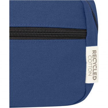 Logotrade promotional merchandise image of: Joey GRS recycled canvas travel accessory pouch bag 3.5L