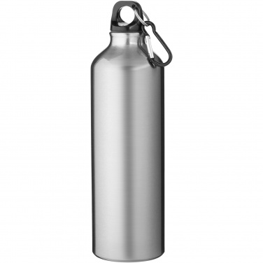 Logotrade corporate gift picture of: Oregon 770 ml RCS certified recycled aluminium water bottle with carabiner