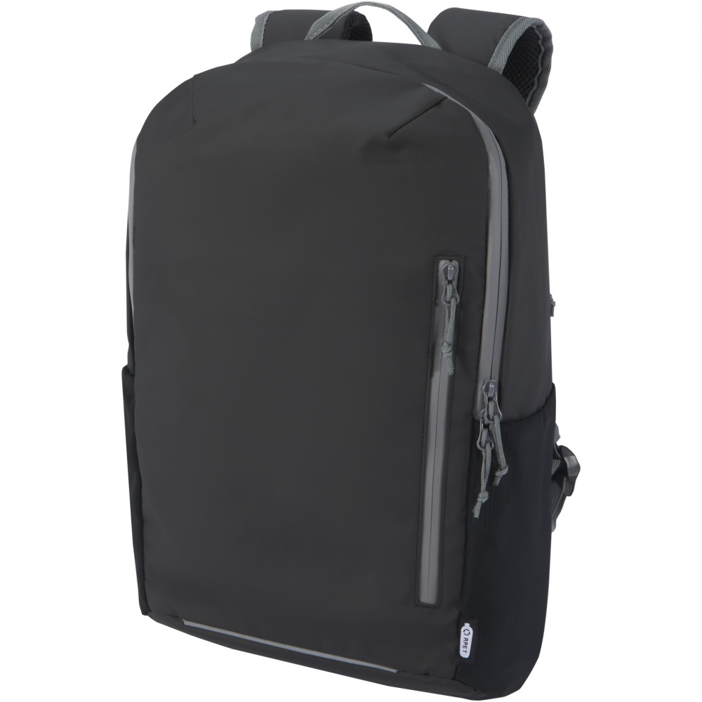 Logotrade corporate gift picture of: Aqua 15" GRS recycled water resistant laptop backpack 21L
