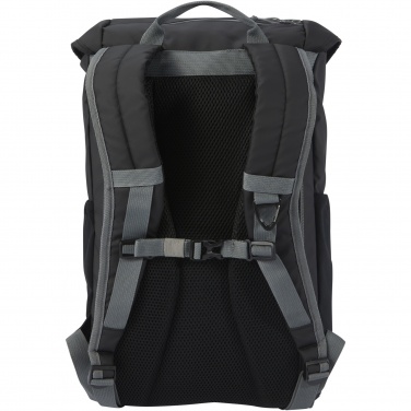 Logo trade promotional items image of: Aqua 15.6" GRS recycled water resistant laptop backpack 23L