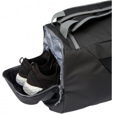Logo trade advertising products image of: Aqua GRS recycled water resistant duffel backpack 35L