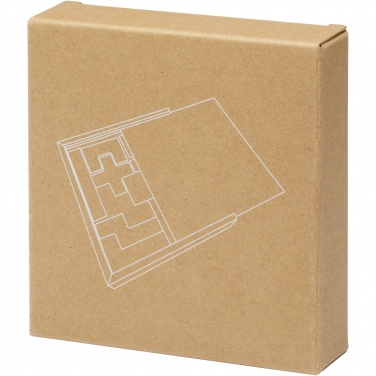 Logo trade promotional giveaway photo of: Bark wooden puzzle