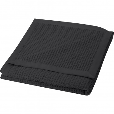 Logo trade promotional gifts picture of: Abele 150 x 140 cm cotton waffle blanket