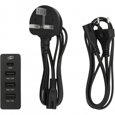 Logotrade promotional item picture of: ADAPT 72W recycled plastic PD power station