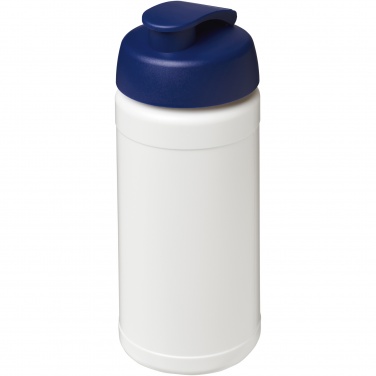 Logotrade business gifts photo of: Baseline 500 ml recycled sport bottle with flip lid
