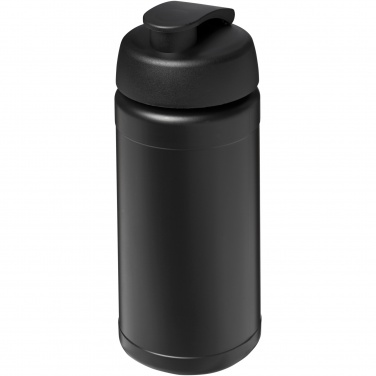 Logotrade promotional giveaways photo of: Baseline 500 ml recycled sport bottle with flip lid