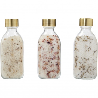 Logo trade promotional giveaways picture of: Wellmark Just Relax 3-piece 200 ml bath salt gift set