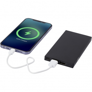 Logotrade promotional product image of: Connect 5000 mAh recycled aluminium power bank 