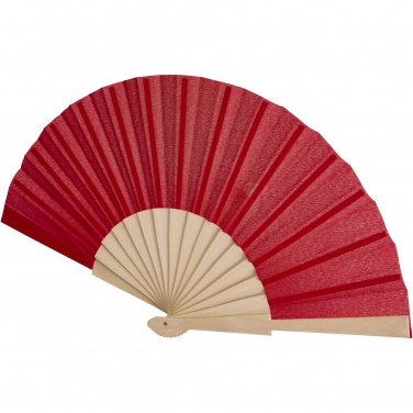Logo trade promotional giveaways picture of: Manuela hand fan