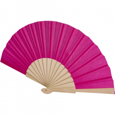 Logo trade business gift photo of: Manuela hand fan