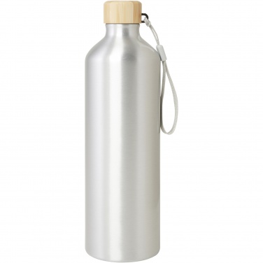 Logotrade promotional gift image of: Malpeza 1000 ml RCS certified recycled aluminium water bottle