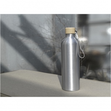 Logotrade promotional item picture of: Malpeza 1000 ml RCS certified recycled aluminium water bottle