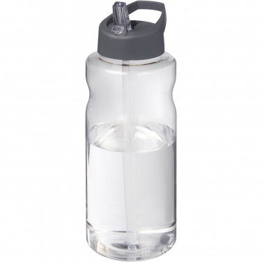 Logo trade business gifts image of: H2O Active® Big Base 1 litre spout lid sport bottle