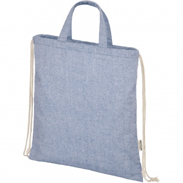 Logo trade business gifts image of: Pheebs 150 g/m² Aware™ drawstring bag