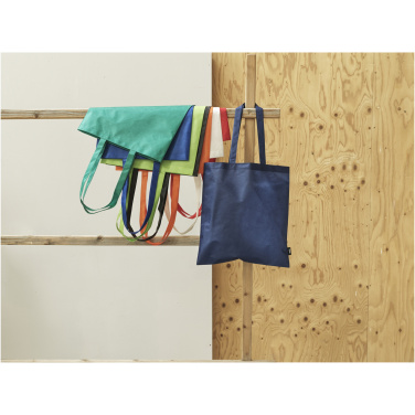 Logo trade promotional merchandise photo of: Zeus GRS recycled non-woven convention tote bag 6L