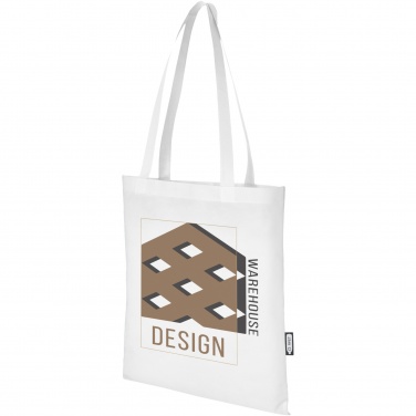 Logotrade promotional products photo of: Zeus GRS recycled non-woven convention tote bag 6L