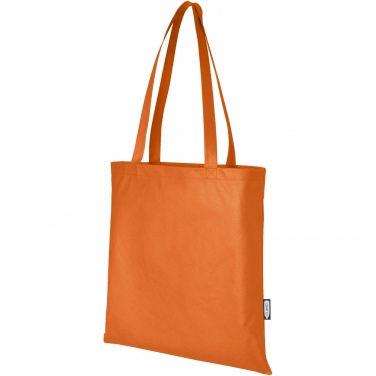 Logotrade corporate gift picture of: Zeus GRS recycled non-woven convention tote bag 6L