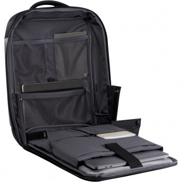 Logo trade promotional merchandise image of: Expedition Pro 15.6" GRS recycled compact laptop backpack 12L