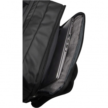Logotrade promotional giveaway image of: Expedition Pro 17" GRS recycled expandable laptop backpack 35L