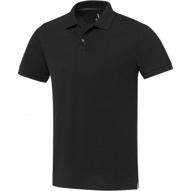 Logotrade corporate gift picture of: Emerald short sleeve unisex Aware™ recycled polo
