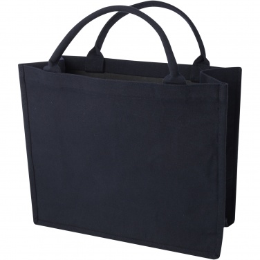 Logo trade advertising product photo of: Page 500 g/m² Aware™ recycled book tote bag