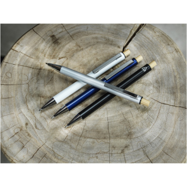 Logotrade promotional giveaways photo of: Cyrus recycled aluminium ballpoint pen (black ink)