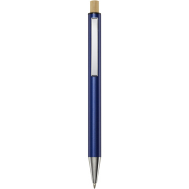 Logotrade promotional giveaway picture of: Cyrus recycled aluminium ballpoint pen (black ink)