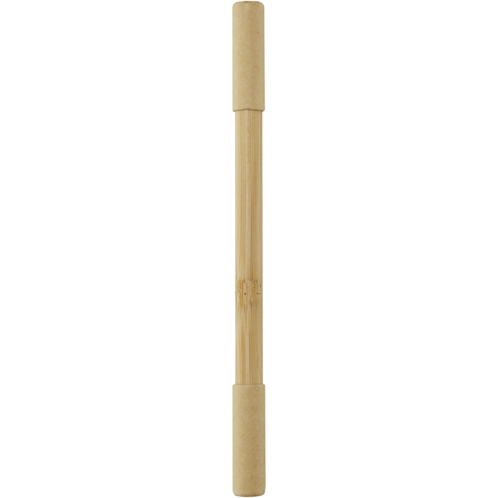 Logotrade corporate gift image of: Samambu bamboo duo pen