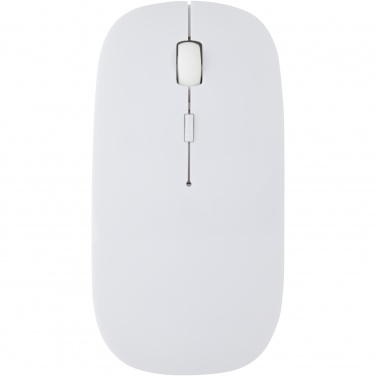 Logo trade promotional merchandise picture of: Menlo RCS recycled plastic wireless mouse 