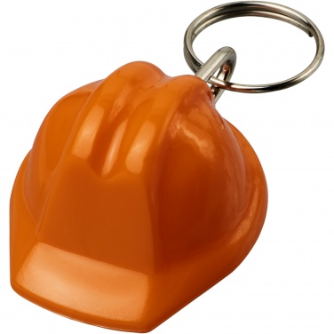 Logotrade promotional product image of: Kolt hard hat-shaped recycled keychain