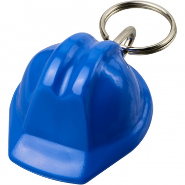 Logotrade promotional merchandise photo of: Kolt hard hat-shaped recycled keychain